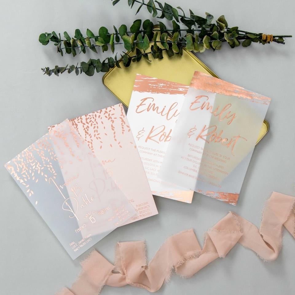 Wedding invitation design W8 by EM's Graphic Studio