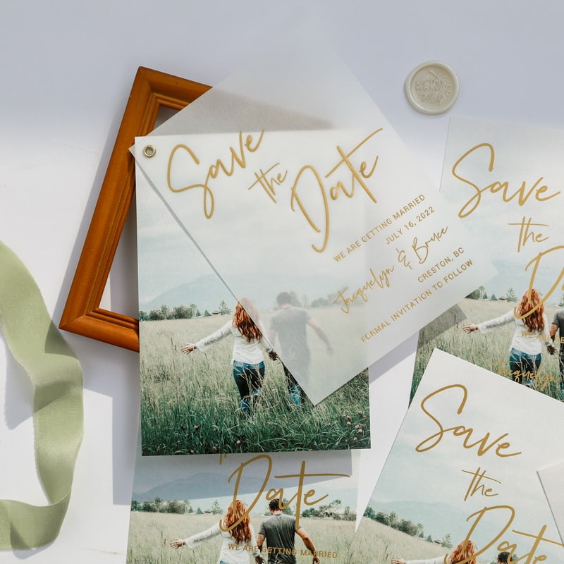 Wedding invitation design W20 by EM's Graphic Studio