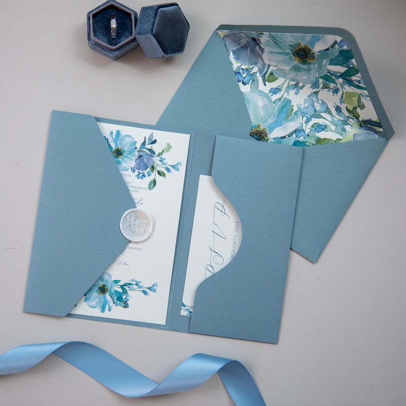 Wedding invitation design W23 by EM's Graphic Studio